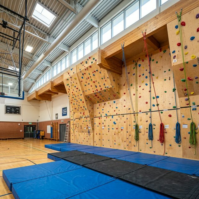 Budowa ścianki wspinaczkowej